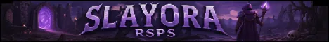 Slayora True Home of PvM banner