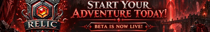 Relicps - Beta is Live banner